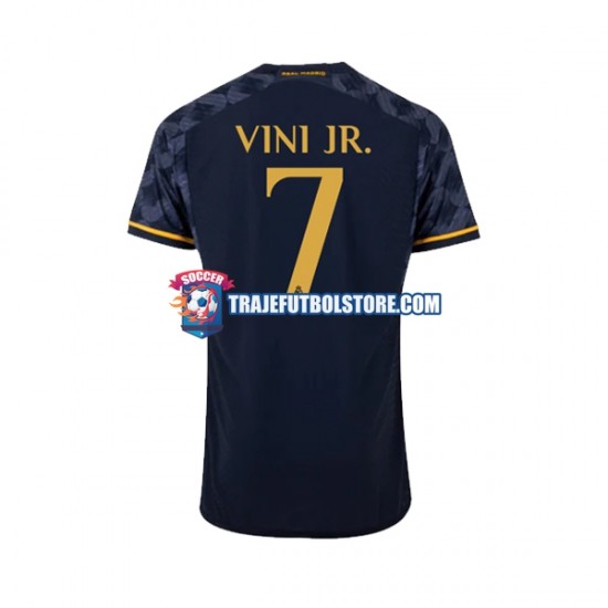 Camiseta 2ª Real Madrid Vinicius Junior 7 Hombre 2023-2024 Manga Corta