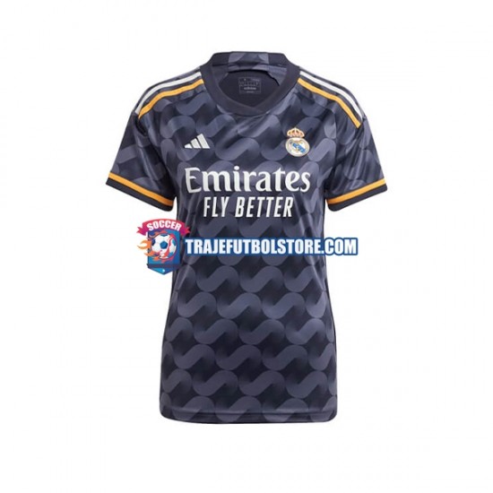 Camiseta 2ª Real Madrid Mujer 2023-2024 Manga Corta