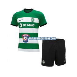 Camiseta 1ª Sporting CP Niño 2023-2024 Manga Corta