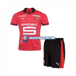 Camiseta 1ª Stade Rennais Niño 2023-2024 Manga Corta
