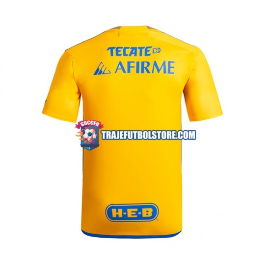 Camiseta 1ª Tigres UANL Hombre 2023-2024 Manga Corta