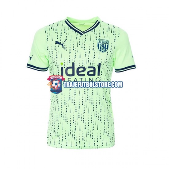 Camiseta 2ª West Bromwich Albion Hombre 2023-2024 Manga Corta