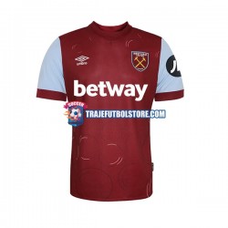 Camiseta 1ª West Ham United Hombre 2023-2024 Manga Corta