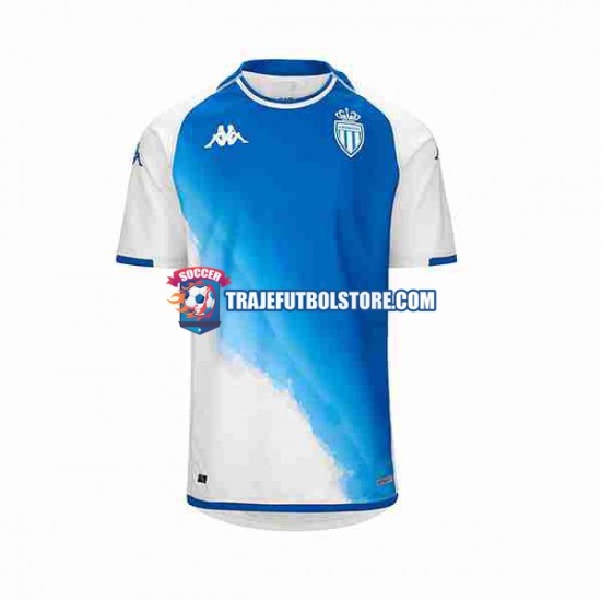 Camiseta 3ª AS Monaco Hombre 2023-2024 Manga Corta
