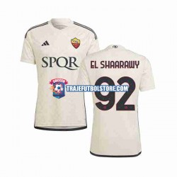Camiseta 2ª AS Roma El Shaarawy 92 Hombre 2023-2024 Manga Corta