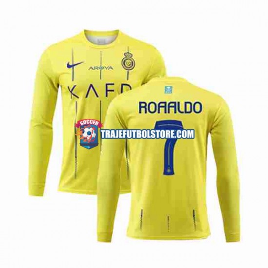Camiseta 1ª Al-Nassr Ronaldo 7 Hombre 2023-2024 ML
