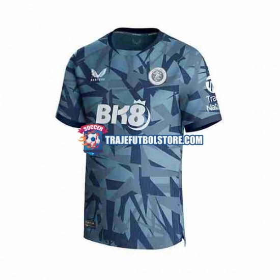 Camiseta 3ª Aston Villa Hombre 2023-2024 Manga Corta
