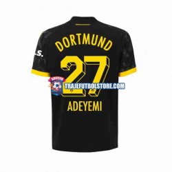 Camiseta 2ª Borussia Dortmund Karim Adeyemi 27 Hombre 2023-2024 Manga Corta