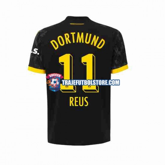 Camiseta 2ª Borussia Dortmund Marco Reus 11 Hombre 2023-2024 Manga Corta