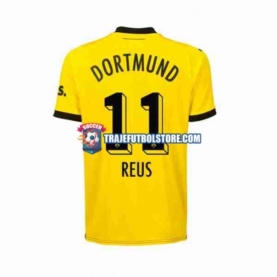 Camiseta 1ª Borussia Dortmund Marco Reus 11 Hombre 2023-2024 Manga Corta