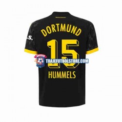 Camiseta 2ª Borussia Dortmund Mats Hummels 15 Hombre 2023-2024 Manga Corta