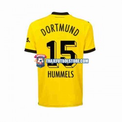 Camiseta 1ª Borussia Dortmund Mats Hummels 15 Hombre 2023-2024 Manga Corta