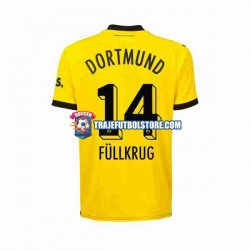 Camiseta 1ª Borussia Dortmund Niclas Fullkrug 14 Hombre 2023-2024 Manga Corta