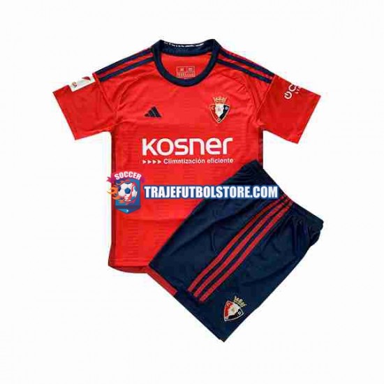 Camiseta 1ª CA Osasuna Niño 2023-2024 Manga Corta