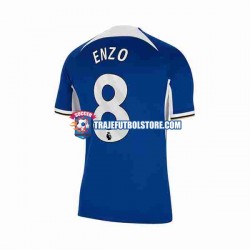 Camiseta 1ª Chelsea Enzo Fernandez 8 Hombre 2023-2024 Manga Corta