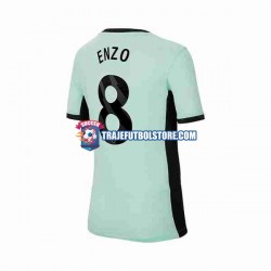Camiseta 3ª Chelsea Enzo Fernandez 8 Hombre 2023-2024 Manga Corta
