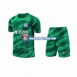 Camiseta 3ª Chelsea Portero Niño 2023-2024 Manga Corta