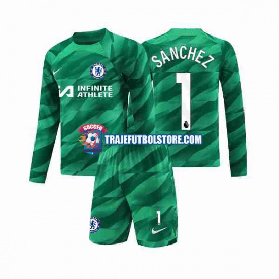 Camiseta 3ª Chelsea Robert Sanchez 1 Portero Niño 2023-2024 ML