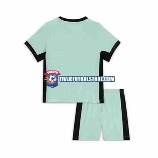 Camiseta 3ª Chelsea Niño 2023-2024 Manga Corta