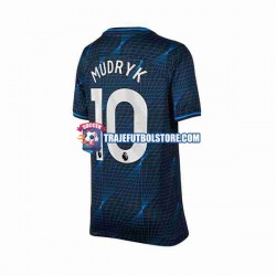 Camiseta 2ª Chelsea Mykhaylo Mudryk 10 Hombre 2023-2024 Manga Corta