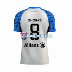 Camiseta 2ª Club Brugge Michal Skoras 8 Hombre 2023-2024 Manga Corta