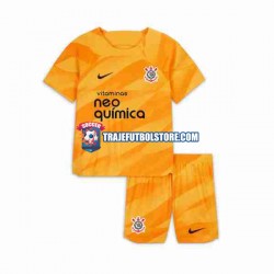 Camiseta 3ª Corinthians Portero Niño 2023-2024 Manga Corta