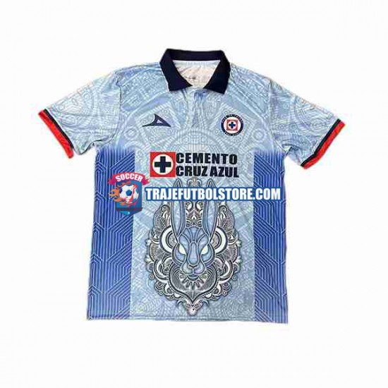 Camiseta 2ª Cruz Azul Day of the Dead Hombre 2023-2024 Manga Corta