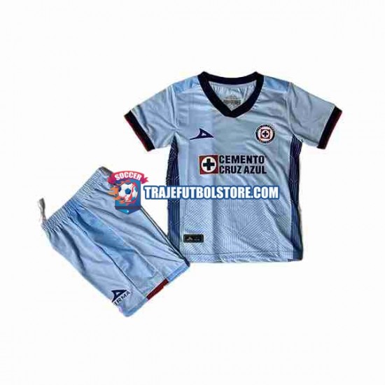 Camiseta 2ª Cruz Azul Niño 2023-2024 Manga Corta