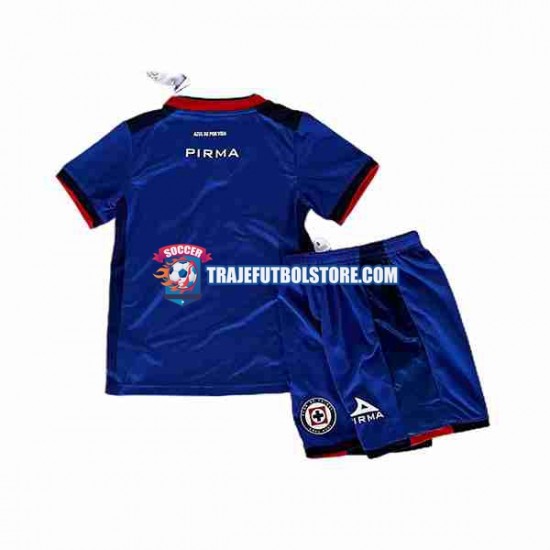 Camiseta 1ª Cruz Azul Niño 2023-2024 Manga Corta