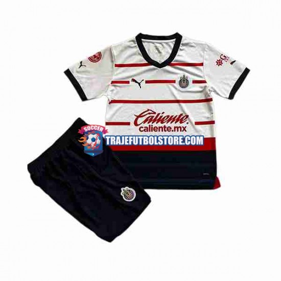 Camiseta 2ª Deportivo Guadalajara Niño 2023-2024 Manga Corta