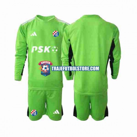 Camiseta 1ª Dinamo Zagreb Portero Niño 2023-2024 ML