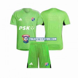 Camiseta 1ª Dinamo Zagreb Portero Niño 2023-2024 Manga Corta