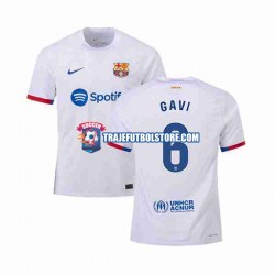 Camiseta 2ª FC Barcelona GAVI 6 Hombre 2023-2024 Manga Corta