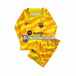 Camiseta 4ª FC Barcelona Portero Niño 2023-2024 ML