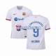 Camiseta 2ª FC Barcelona LEWANDOWSKI 9 Hombre 2023-2024 Manga Corta