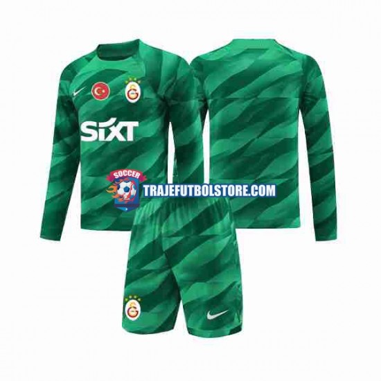 Camiseta 1ª Galatasaray Portero Niño 2023-2024 ML