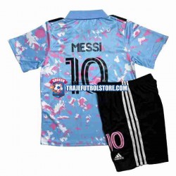 Camiseta 3ª Inte Miami Lionel Messi 10 Niño 2023-2024 Manga Corta