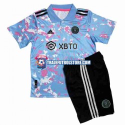 Camiseta 3ª Inte Miami Lionel Messi 10 Niño 2023-2024 Manga Corta