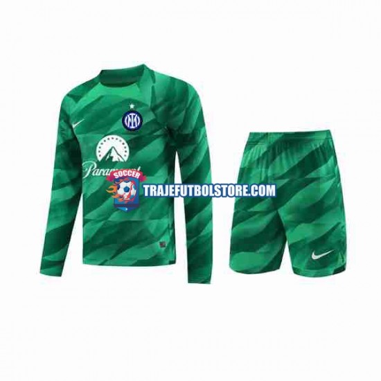 Camiseta 2ª Inter Milan Portero Niño 2023-2024 ML