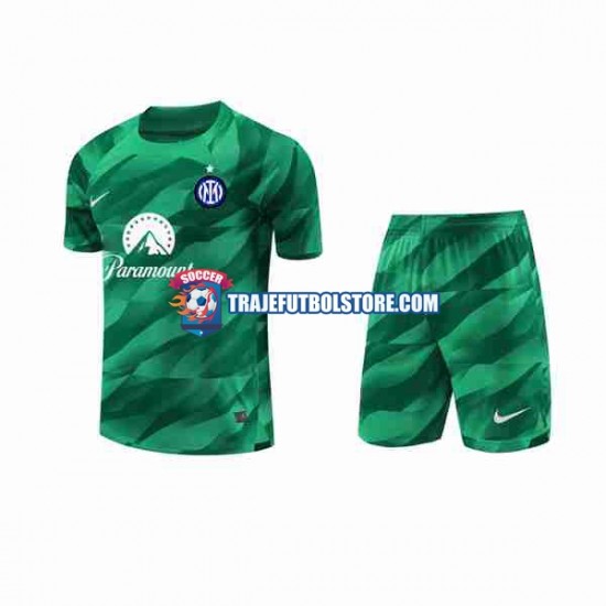 Camiseta 2ª Inter Milan Portero Niño 2023-2024 Manga Corta