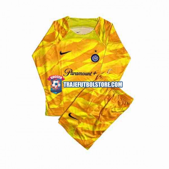 Camiseta 1ª Inter Milan Portero Niño 2023-2024 ML