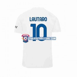 Camiseta 2ª Inter Milan Lautaro Martinez 10 Hombre 2023-2024 Manga Corta
