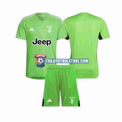 Camiseta 3ª Juventus Portero Niño 2023-2024 Manga Corta