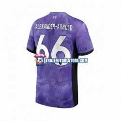 Camiseta 3ª Liverpool Alexander-Arnold 66 Hombre 2023-2024 Manga Corta