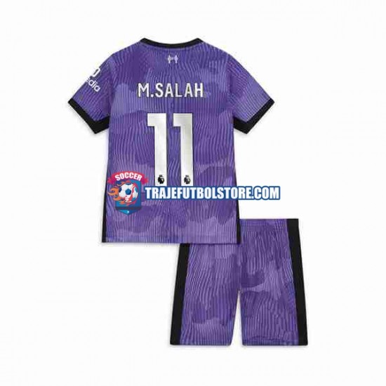 Camiseta 3ª Liverpool M.Salah 11 Niño 2023-2024 Manga Corta