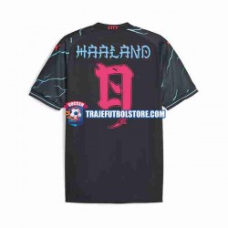 Camiseta 3ª Manchester City Haaland 9 Special Printing Hombre 2023-2024 Manga Corta