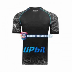 Camiseta 1ª Napoli Halloween Hombre 2023-2024 Manga Corta