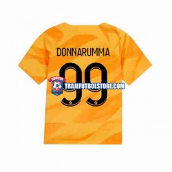 Camiseta 2ª Paris Saint-Germain Donnarumma 99 Portero Hombre 2023-2024 Manga Corta
