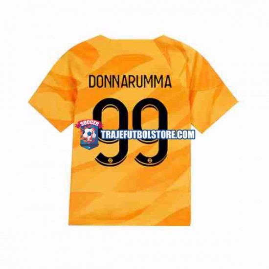 Camiseta 2ª Paris Saint-Germain Donnarumma 99 Portero Hombre 2023-2024 Manga Corta