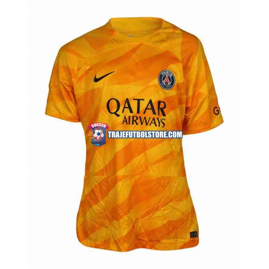 Camiseta 2ª Paris Saint-Germain Portero Hombre 2023-2024 Manga Corta